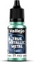 Vallejo 77113 - True Metallic Metal Light - Beetle Green 18 Ml