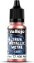 Vallejo 77106 - True Metallic Metal Light - Ruby Red 18 Ml