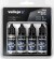 Vallejo 77270 - True Metallic Metal - Obsidian Black Paint 4X18 Ml