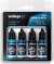 Vallejo 77256 - True Metallic Metal Light - Sapphire Blue 4X18 Ml