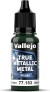 Vallejo 77153 - True Metallic Metal Shade - Beetle Green 18 Ml