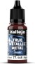 Vallejo 77145 - True Metallic Metal Shade - Forged Red 18 Ml