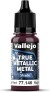 Vallejo 77146 - True Metallic Metal Shade - Ruby Red 18 Ml