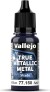 Vallejo 77150 - True Metallic Metal Shade - Ultramarine Blue 18 Ml