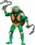 Ninja Turtles - Shell Spin Mikey Figur - 12 Cm