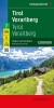 Tyrol - Vorarlberg Freytag Berndt Road Map