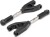 Upper Suspension Arms Front 2 Pcs Blackout Mt - Mv24043 - Maverick Rc