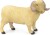 Vædder Figur - Model Series - Animal Universe - 24X6 5X17Cm