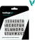 Vallejo - Hobby Stencils - Maleskabelon - Tal Og Bogstaver