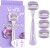 Venus - Gillette Venus Comfortglide Breeze Skraber - Purplewhite