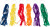 Vimpel I Ring 30 Cm - Assorteret Farver - 1 Stk
