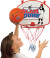 Vini Sport Basketkurv På Træplade - 30 Cm Ring
