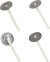 Vokset Væge - L 3 5 Cm - Tykkelse 2 Mm - 100 Stk