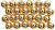 Voksperler - Ø 8 Mm - Hulstr 1 Mm - Guld - 50 Stk