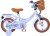 Volare - Ashley 12 Børnecykel - Kurv Og Støttehjul - Pastel Blå