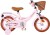 Volare - Ashley - 12 Børnecykel Med Støttehjul - Kurv - Pastel Pink