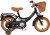 Volare - Ashley 12 Børnecykel - Med Kurv Og Støttehjul - Sort
