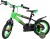 Volare - Strike Cykel - 12 Tommer - Støttehjul - Sort Grøn