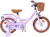 Volare - Ashley 14 Børnecykel - Kurv Og Støttehjul - Lilla Pastel