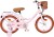 Volare - Ashley 16 Børnecykel - Kurv Og Støttehjul - Pastel Pink