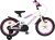 Volare - Lily Cykel - 16 Tommer - Støttehjul - Hvid