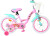 Volare - Paw Patrol Pigerne Cykel - 16 Tommer - Støttehjul Kurv - Pink