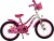Volare - Børnecykel - Lovely Pink Og Hvid - 18 Tommer