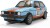 Scalextric C4609 - Volkswagen Golf Gti Bil - Gulf Edition - 1 32