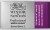 Winsor Newton - Akvarelfarve Pan - Permanent Mauve