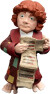 Weta Workshop - The Hobbit - Bilbo Baggins With Contract - Figure Mini