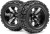 Wheel And Tire Set 2 Pcs Mt - Mv22764 - Maverick Rc