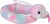 Wild Republic - Squishy Slange Bamse - Sorbet - 132 Cm