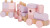 Legetøjstog Med Stableklodser - Træ - Til Børn - Pink - Small Foot