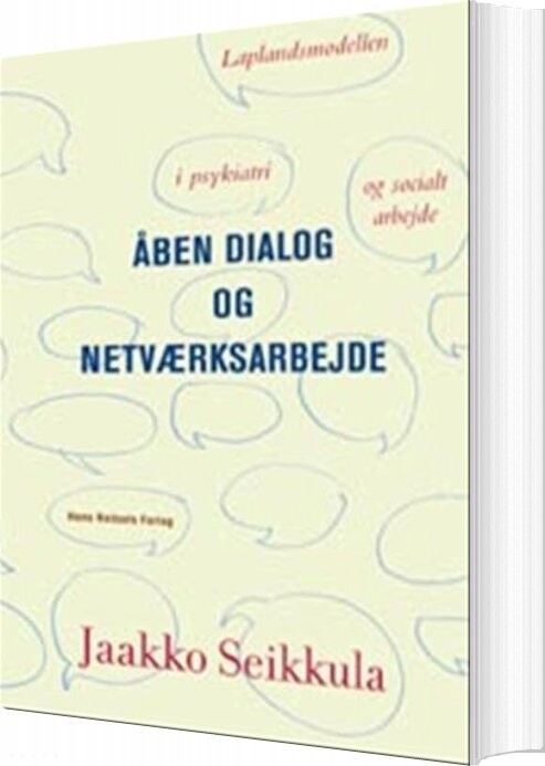 Billede af åben Dialog Og Netværksarbejde - Jaakko Seikkula - Bog