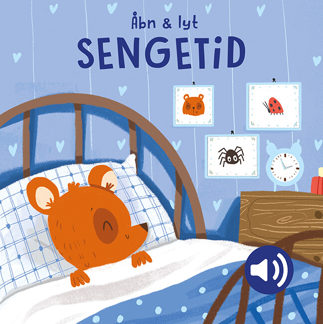 åbn Og Lyt: Sengetid - Bog