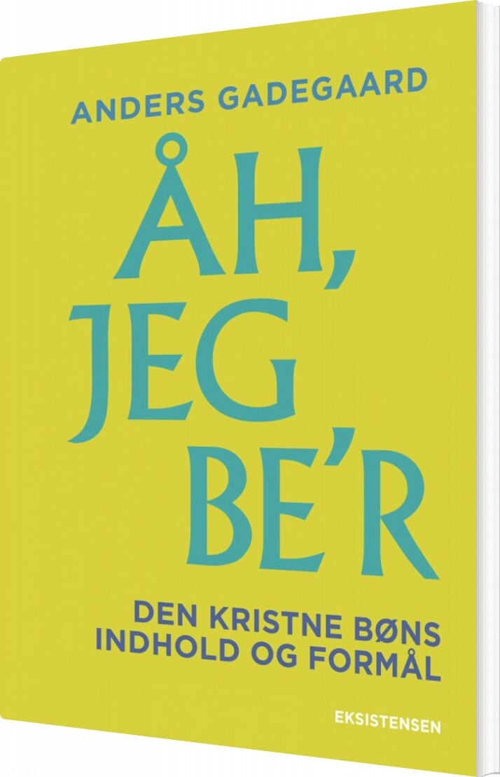 Billede af åh, Jeg Be'r - Anders Gadegaard - Bog