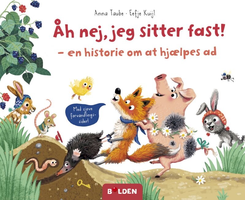 Billede af åh Nej, Jeg Sitter Fast! - Anna Taube - Bog hos Gucca.dk