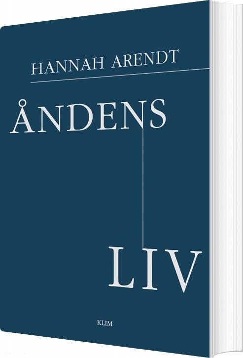 Billede af åndens Liv - Hannah Arendt - Bog