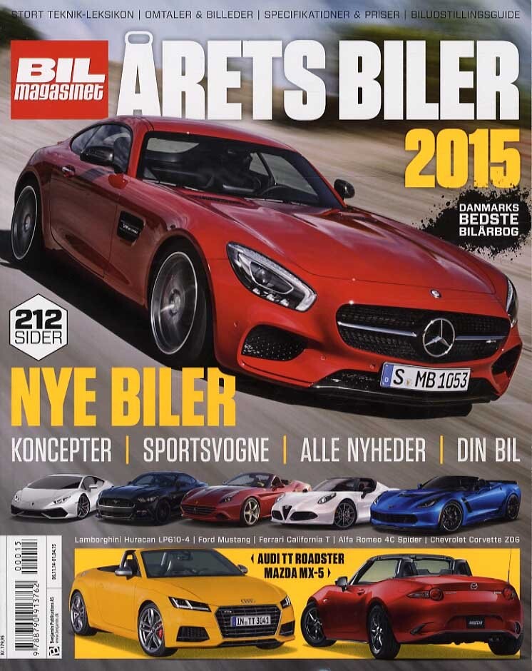 årets Biler 2015 - Bil Magasinet - Bog
