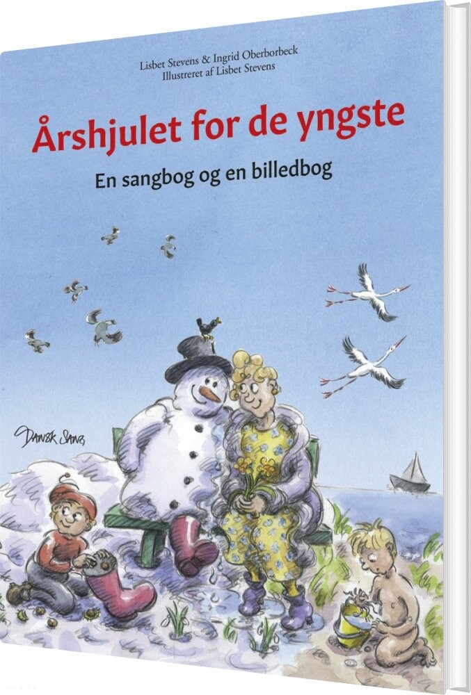 Billede af årshjulet For De Yngste - Ingrid Oberborbeck - Lisbet Stevens - Bog