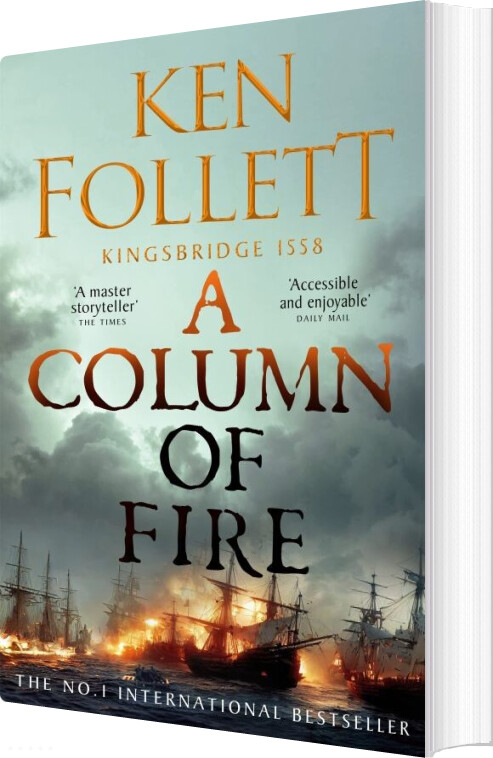 A Column Of Fire - Ken Follett - English Book