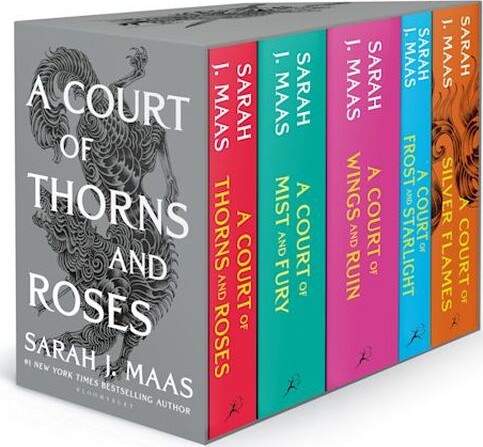 A Court Of Thorns And Roses Box Set - Vol. 1-5 - Sarah J. Maas - English Book