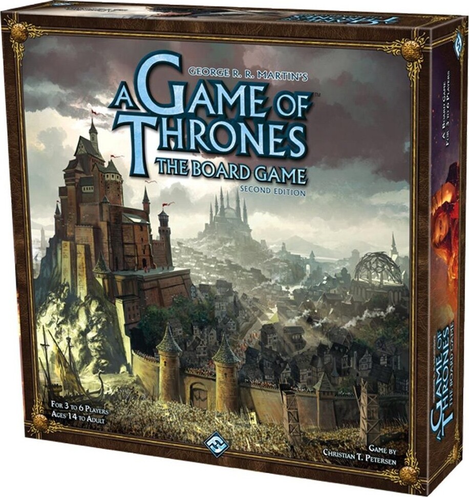 Rejsebureau mesh Stramme Game Of Thrones Brætspil - 2nd Edition | Se tilbud og køb på Gucca.dk