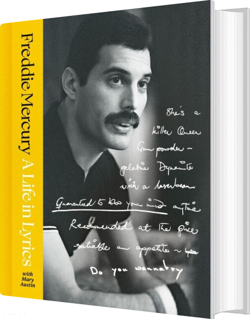 A Life In Lyrics - Freddie Mercury - English Book