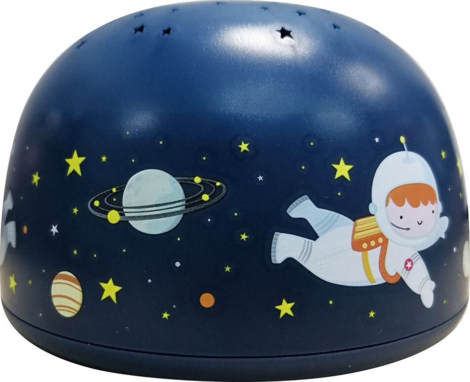 A Little Lovely Company - Projektorlampe - Space - 13.8 X 8.5 X 13.8 Cm
