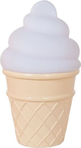 A Little Lovely Company - Vågelampe - Mini Ice Cream - Hvid