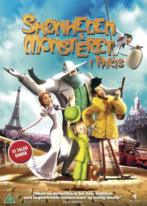 Skønheden & Monsteret I Paris - Blu-Ray