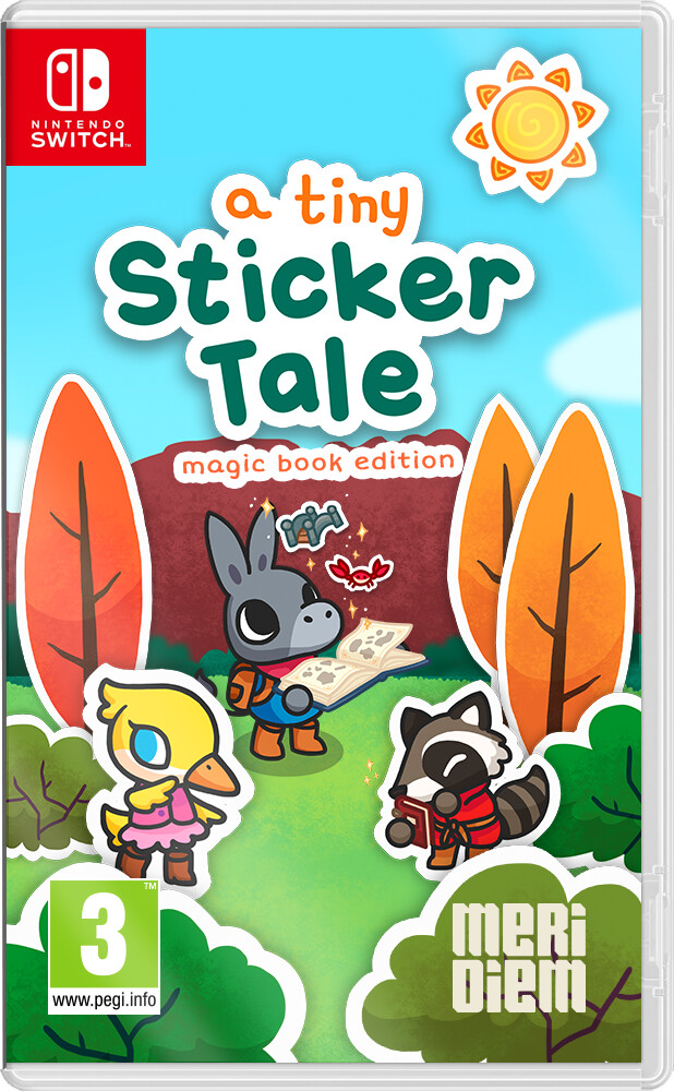 A Tiny Sticker Tale (magic Book Edition) - Nintendo Switch