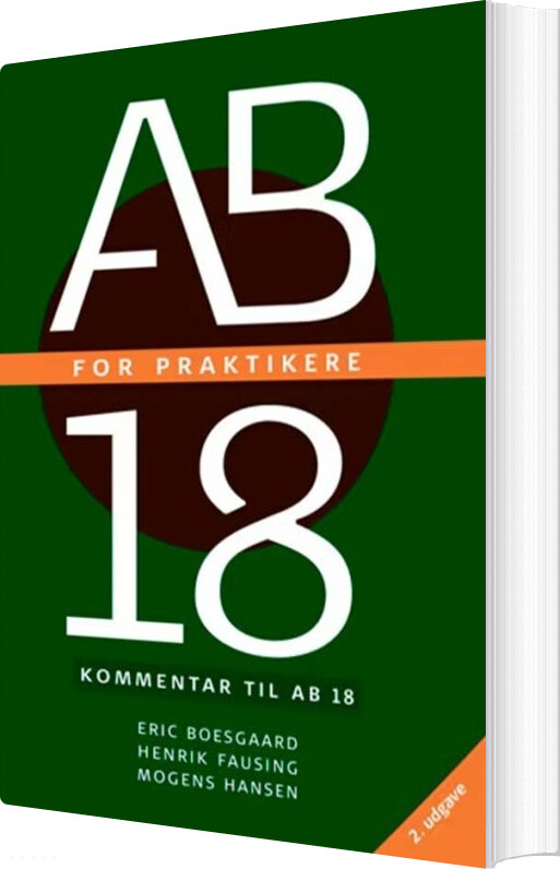 Ab 18 For Praktikere 2.udgave - Mogens Hansen - Bog