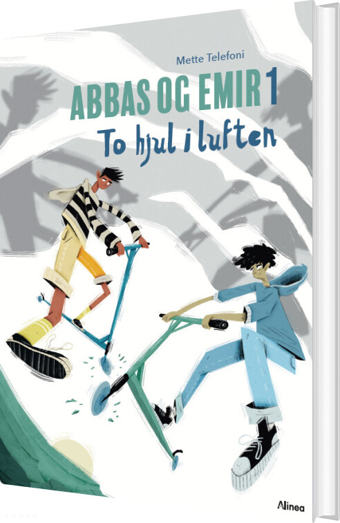 Billede af Abbas Og Emir, To Hjul I Luften, Rød Læseklub - Mette Telefoni - Bog